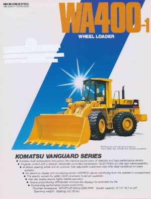 Încărcătoare pe roți Komatsu WA 400-1