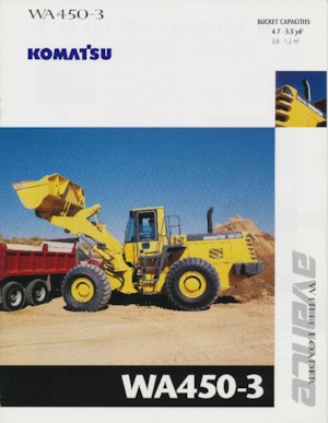 Încărcătoare pe roți Komatsu WA 450-3