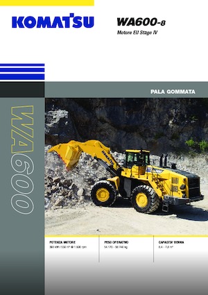 Încărcătoare pe roți Komatsu WA600-8E0