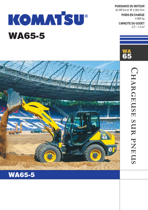 Încărcătoare pe roți Komatsu WA65-5
