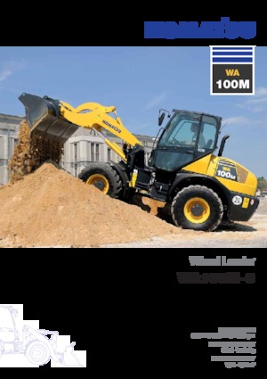 Încărcătoare pe roți Komatsu WA100M-6