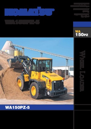 Încărcătoare pe roți Komatsu WA150PZ-5