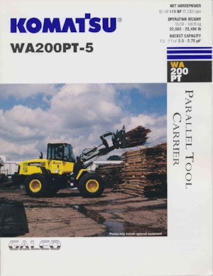 Încărcătoare pe roți Komatsu WA200PT-5