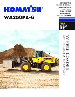 Încărcătoare pe roți Komatsu WA250PZ-6