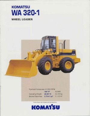 Încărcătoare pe roți Komatsu WA320-1