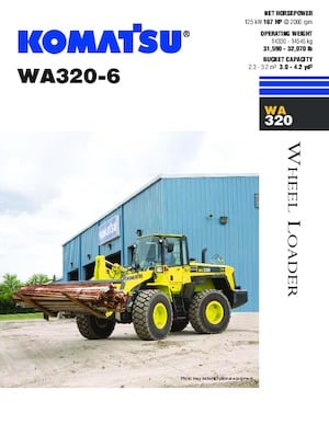Încărcătoare pe roți Komatsu WA 250-6