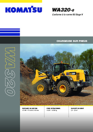 Încărcătoare pe roți Komatsu WA320-8E0