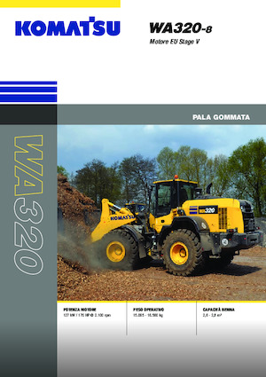 Încărcătoare pe roți Komatsu WA320-8E0