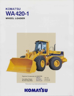 Încărcătoare pe roți Komatsu WA420-1