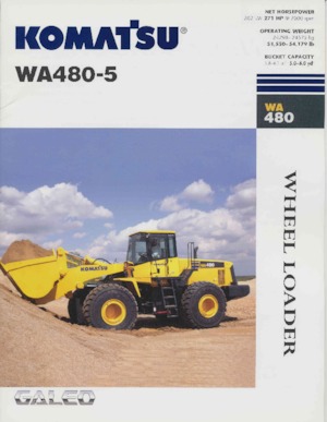 Încărcătoare pe roți Komatsu WA470-7