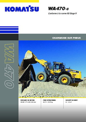 Încărcătoare pe roți Komatsu WA470-8E0