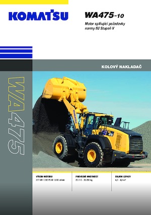 Încărcătoare pe roți Komatsu WA475-10E0