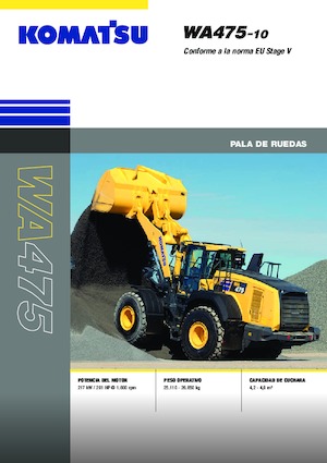Încărcătoare pe roți Komatsu WA475-10E0