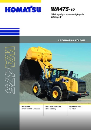 Încărcătoare pe roți Komatsu WA475-10E0