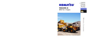 Încărcătoare pe roți Komatsu WA600-6