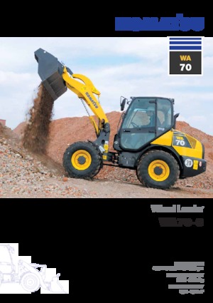 Încărcătoare pe roți Komatsu WA70-5