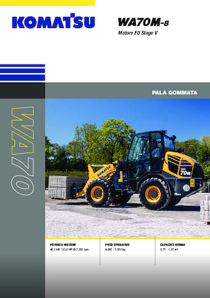 Încărcătoare pe roți Komatsu WA70M-8E0