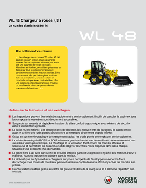 Încărcătoare pe roți Wacker Neuson WL 48