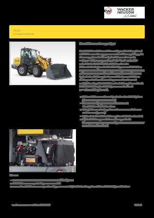 Încărcătoare pe roți Wacker Neuson WL60