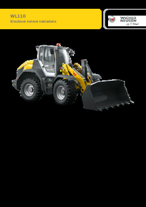 Încărcătoare pe roți Wacker Neuson WL110