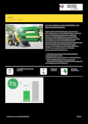 Încărcătoare pe Roți Electrice Wacker Neuson WL20 e