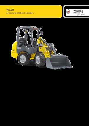 Încărcătoare pe roți Wacker Neuson WL20
