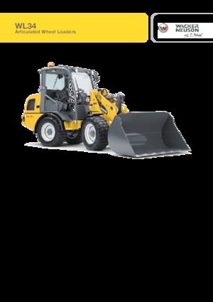 Încărcătoare pe roți Wacker Neuson WL34