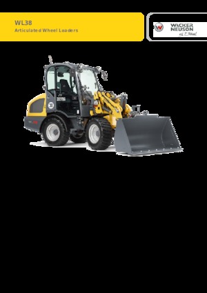 Încărcătoare pe roți Wacker Neuson WL38