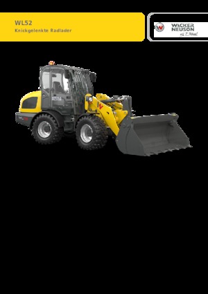 Încărcătoare pe roți Wacker Neuson WL52
