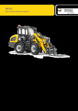 Încărcătoare pe roți Wacker Neuson WL54