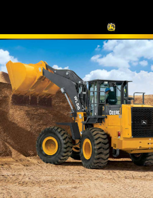Încărcătoare pe roți John Deere Construction WL56