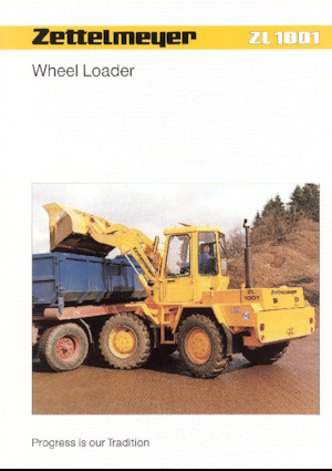 Încărcătoare pe roți Zettelmeyer ZL 1001