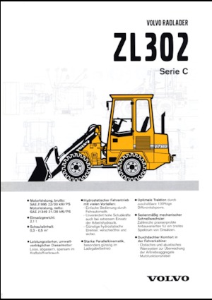 Încărcătoare pe roți Volvo ZL 302