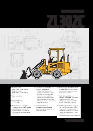 Încărcătoare pe roți Volvo ZL 302