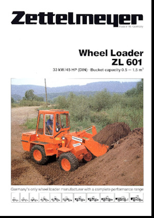 Încărcătoare pe roți Zettelmeyer ZL 601