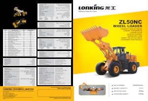 Încărcătoare pe roți Lonking ZL50C