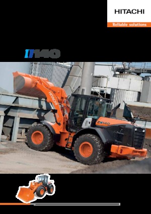 Încărcătoare pe roți Hitachi ZW140-5B