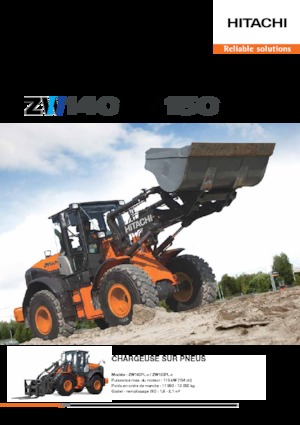 Încărcătoare pe roți Hitachi ZW150PL-5