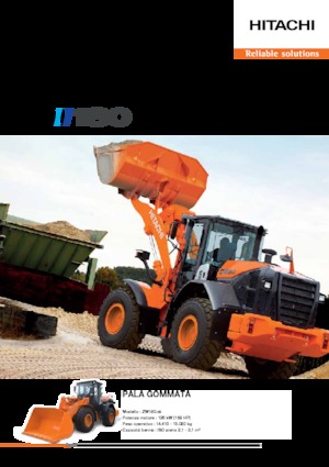 Încărcătoare pe roți Hitachi ZW 180-5