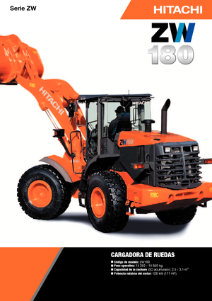 Încărcătoare pe roți Hitachi ZW 180