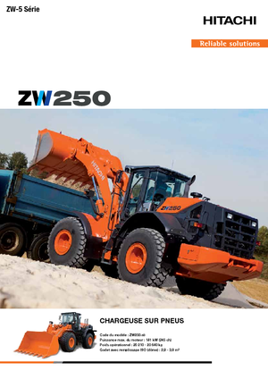 Încărcătoare pe roți Hitachi ZW250-5B