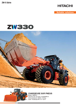 Încărcătoare pe roți Hitachi ZW 330-5
