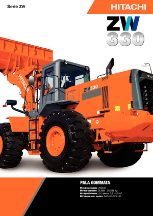 Încărcătoare pe roți Hitachi ZW 330