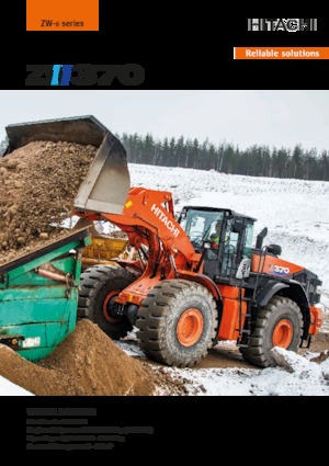 Încărcătoare pe roți Hitachi ZW370-6