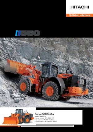 Încărcătoare pe roți Hitachi ZW 550-5