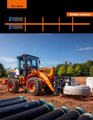 Încărcătoare pe roți Hitachi ZW100-6