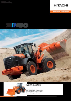 Încărcătoare pe roți Hitachi ZW150-5B