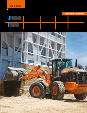 Încărcătoare pe roți Hitachi ZW180PL-6