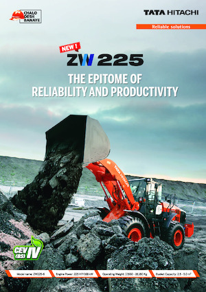 Încărcătoare pe roți Hitachi ZW225