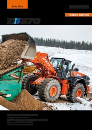 Încărcătoare pe roți Hitachi ZW370-6
